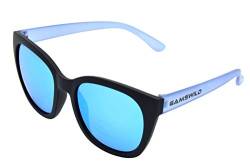 Gamswild WJ7517 Sonnenbrille Jugendbrille 8-18 Jahre Kinderbrille Mädchen Damen Jungen | pink | blau | grau | GAMSKIDS, Farbe: Schwarz/Blau von Gamswild