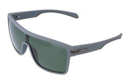 Gamswild WM6212 Sonnenbrillen GAMSSTYLE Rubbertouch Mode Brille Einscheibenmodell Damenbrille Herrenbrille Damen | schwarz-lila | grau-grün |, Farbe: grau-grün von Gamswild