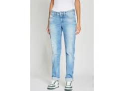 Loose-fit-Jeans GANG Gr. 32, N-Gr, blau (love destroy) Damen Jeans Weite von Gang