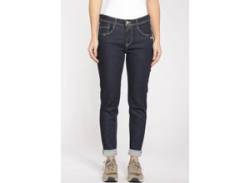 Relax-fit-Jeans GANG "94AMELIE RELAXED" Gr. 26 (34), N-Gr, blau (prewashed) Damen Jeans Weite von Gang