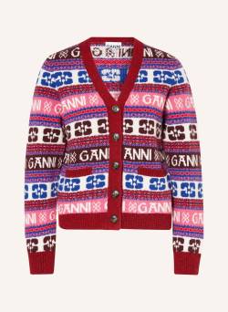 Ganni Strickjacke pink von Ganni