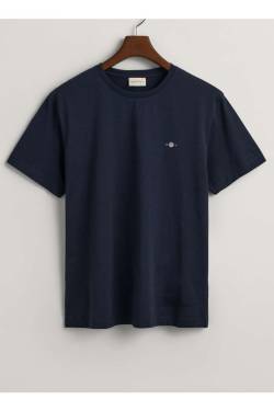 GANT T-Shirt navy, Einfarbig von Gant