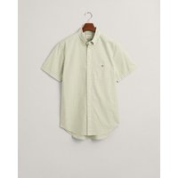 Gant Blusenshirt REG POPLIN GINGHAM SS SHIRT, MILKY MATCHA von Gant