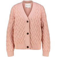 Gant Cardigan Damen Strickjacke TEXTURED COTTON CARDIGAN (1-tlg) von Gant