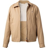 Gant Herren Blouson beige Baumwolle unifarben von Gant