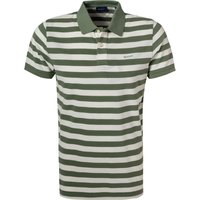 Gant Herren Polo-Shirt grün gestreift von Gant