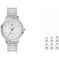 Gant Quarzuhr Gant Herrenuhr G167001 Silberfarben Edelstahl Armbanduhr von Gant