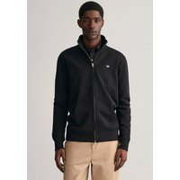 Gant Sweatjacke REG SHIELD FULL ZIP SWEAT mit Logostickerei auf der Brust von Gant