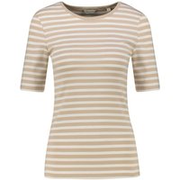 Gant T-Shirt Damen T-Shirt SLIM STRIPED RIBBED Slim Fit (1-tlg) von Gant