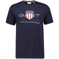 Gant T-Shirt Herren T-Shirt ARCHIVE SHIELD (1-tlg) von Gant