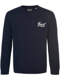 Rundhals-Pullover GANT blau von Gant