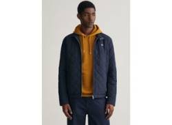 Steppjacke GANT "QUILTED WINDCHEATER" Gr. L, blau (evening blue) Herren Jacken Steppjacken von Gant