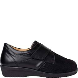 Ganter Damen Inge - I Sneaker, Schwarz, 39 EU Weit von Ganter