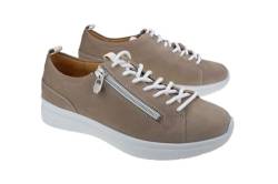 Ganter Damen KIRA Sneaker, Taupe, 40 EU X-Weit von Ganter