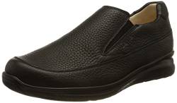 Ganter Herren Harald Flacher Slipper, schwarz, 42 EU Weit von Ganter