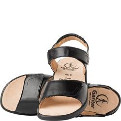 Ganter SONNICA-E, Damen Offene Sandalen, Schwarz (schwarz 0100), 41.5 EU (7.5 UK) von Ganter