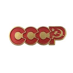 Ganwear Sowjetisch-Russische Mini Order Hammer und Sichel Emblem Symbol CCCP Anstecknadel der UDSSR von Ganwear