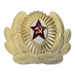 Ganwear Sowjetisches Militärgipfel der Roten Armee Kaisade Cockade Abzeichen von Ganwear