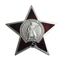 Ganwear UDSSR sowjetisch-russische Armee Militär WW2 Award Mini-Orden von roter Stern Metall Anstecknadel von Ganwear