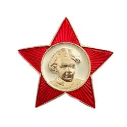 Sowjetisch-Russisch Lenin Kommunistische Schule UdSSR Little Octobrist Red Star Pin Abzeichen von Ganwear