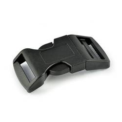 Ganzoo Klick-Verschluss Kunststoff 5/8“, Steckschließer Armband/Klipp-Verschluss von Ganzoo