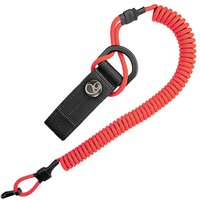 Ganzoo Schlüsselanhänger Spiral-Kabel, elastischer Schlüssel-Anhänger aus Paracord, Lanyard von Ganzoo