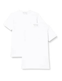 Garage Herren T-Shirt 2 er PackRegular Fit 103-2-Pack RN T-Shirt Regular fit, Gr. L / 52, Weiß (White 100) von Garage