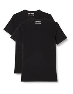 Garage Herren T-Shirt 2 er PackRegular Fit 104-2-Pack VN T-Shirt Regular fit, Gr. 52/54 (L), Schwarz (Black 200) von Garage