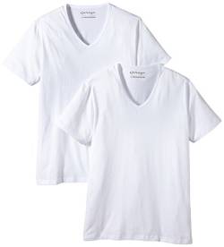 Garage Herren T-Shirt 2 er PackRegular Fit 104 - 2-pack VN T-shirt regular fit, Gr. 52/54 (L), Weiß (white 100) von Garage