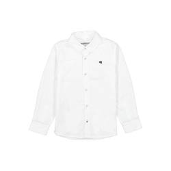 Garcia Kids Jungen Shirt Long Sleeve Hemd, White, 116/122 von Garcia Kids