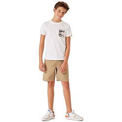 Garcia Kids Jungen Short Sleeve T-Shirt, Off White, 164/170 von Garcia Kids