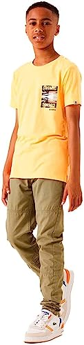 Garcia Kids Jungen Short Sleeve T-Shirt, neon Carrot, 140/146 von Garcia Kids