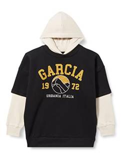 Garcia Kids Jungen Sweater Sweatshirt, Off Black, 176 von Garcia Kids