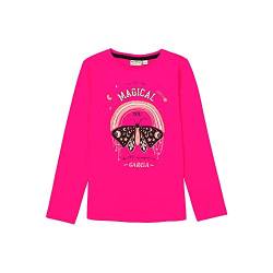 Garcia Kids Mädchen Long Sleeve T-Shirt, pink Peacock, 92/98 von GARCIA DE LA CRUZ