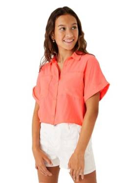 Garcia Kids Mädchen Shirt Short Sleeve Bluse, Sugar neon, 128/134 von Garcia Kids