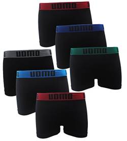 Garcia Pescara Herren Uomo2 Boxershorts Seamless 6er Pack Boxers Trunks aus Polyamid (as3, Alpha, x_l, xx_l, Regular, Regular) von Garcia Pescara