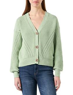 Garcia Damen Cardigan Knit Strickjacke, Smoke Green, S von Garcia