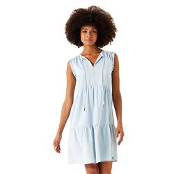 Garcia Damen Dress Kleid, Fresh sea Blue, S von GARCIA DE LA CRUZ