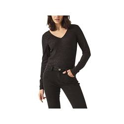 Garcia Damen Long Sleeve T-Shirt, Black, M von Garcia