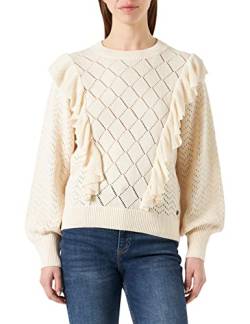 Garcia Damen Pullover, Whitecap, XS von GARCIA DE LA CRUZ