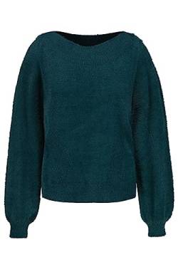 Garcia Damen Pullover, royal Petrol, L von Garcia