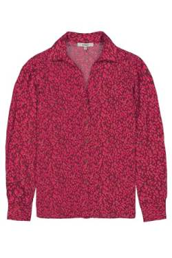 Garcia Damen Shirt Long Sleeve Bluse, Cherry pink, Medium von Garcia