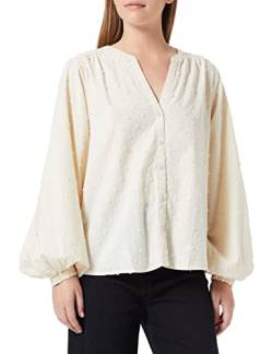 Garcia Damen Shirt Long Sleeve Bluse, Sandshell, S von Garcia