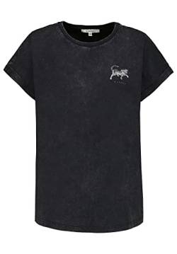 Garcia Damen Short Sleeve T-Shirt, Black, XL von Garcia