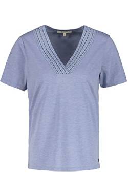 Garcia Damen Short Sleeve T-Shirt, Blue Grey, XL von GARCIA DE LA CRUZ