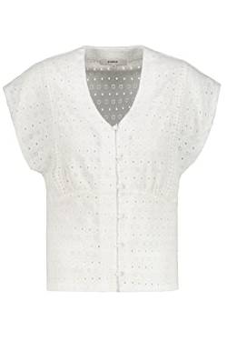Garcia Damen Short Sleeve T-Shirt, Off White, XS von GARCIA DE LA CRUZ