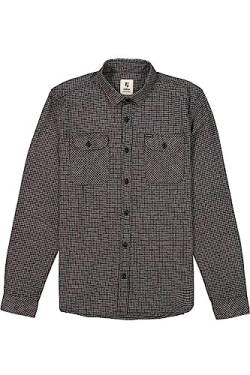 Garcia Herren Shirt Long Sleeve Hemd, Concrete, S von Garcia