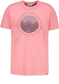 Garcia Herren Short Sleeve T-Shirt, Bright Coral, XXL von Garcia