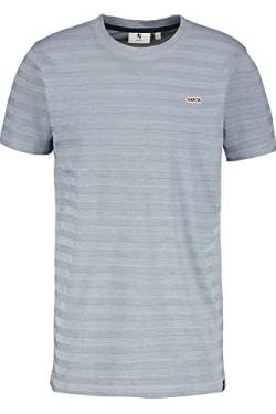 Garcia Herren Short Sleeve T-Shirt, Stone Blue, XL von Garcia