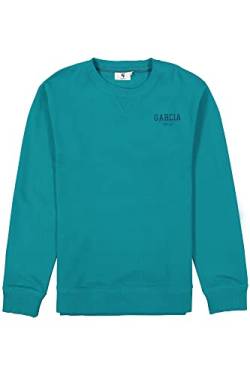 Garcia Herren Sweater Sweatshirt, Teal, XL von Garcia